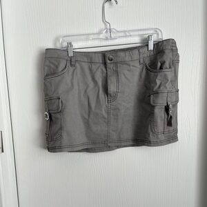 Wild Fable Gray Mini Skirt